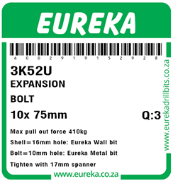 3K52 - Expansion Bolt -3K52_Label_T